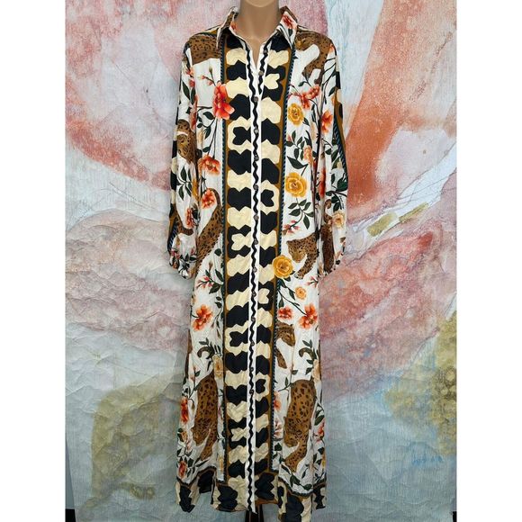 Anthropologie Farm x Anthropologie Printed Maxi Dress - Picture 5 of 7